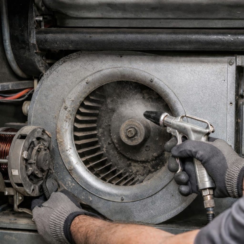 Blower Fan Cleaning